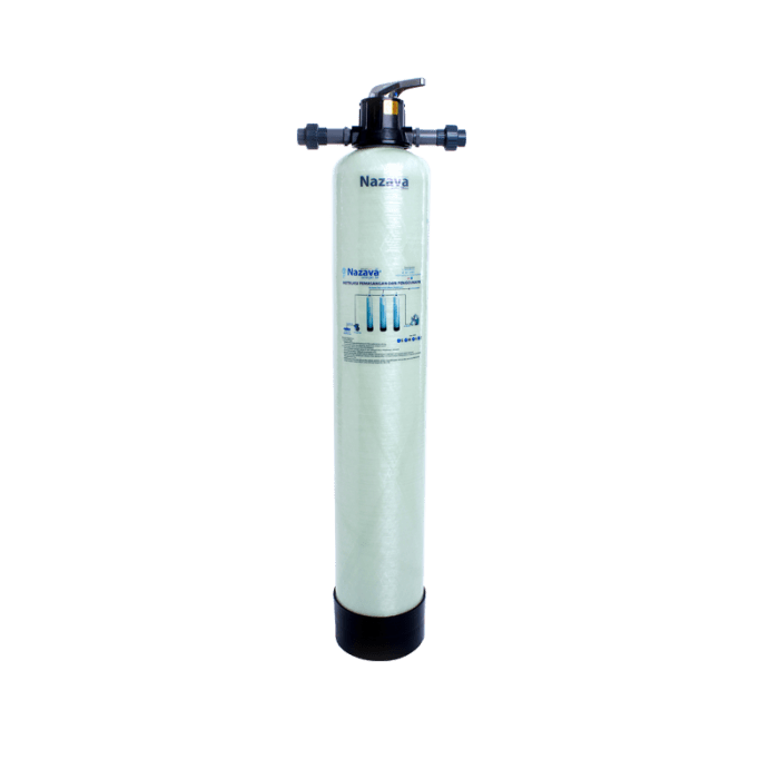 Nazava FRP Pasir silika (silica sand) adalah filter air bersih yang dapat menjernihkan air yang keruh, produk ini handal dan awet