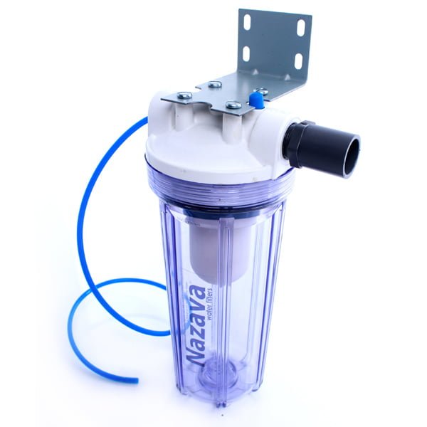 in line water filter housing with ceramic cartridge for drinking