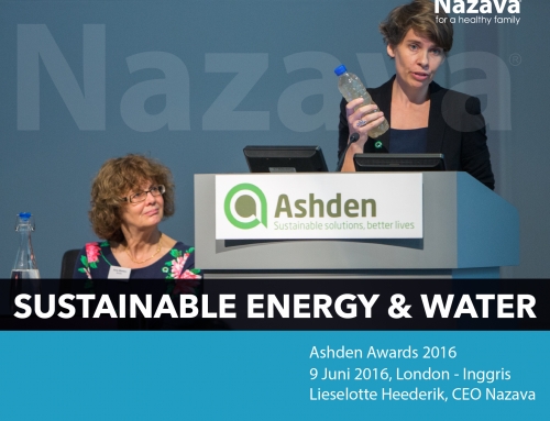 Nazava Water Filters Memenangkan Penghargaan Ashden Award 2016 Untuk Kategori Sustainable Energy & Water