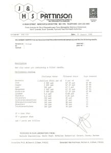 hasil uji air minum hasil penyaringan nazava inggris