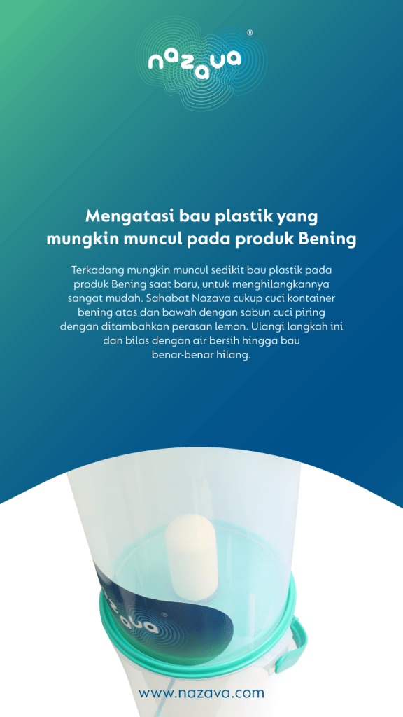 Cara mengatasi bau plastik