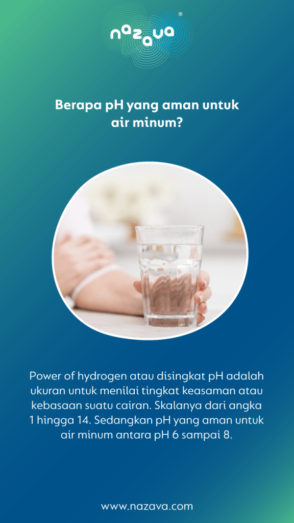Berapa pH yang baik untuk air minum