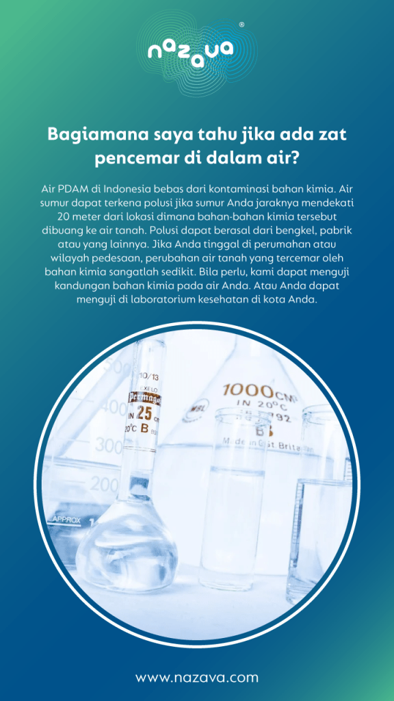 zat pencemar di dalam air