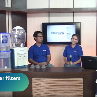 Water filters of Nazava ditayang di Badar TV