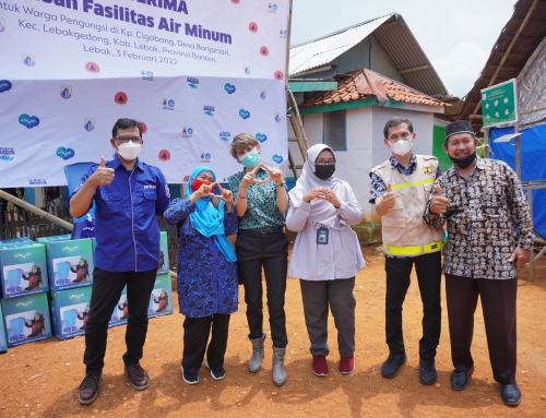 Nazava untuk Indonesia: Pembagian Filter Air di Lebak bersama Danone