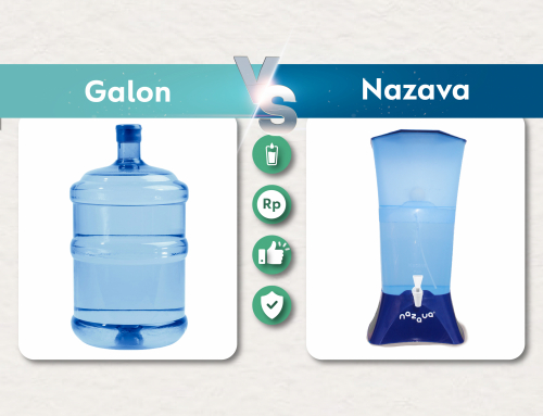 Perbedaan Air Galon Isi Ulang vs Filter Air Minum Nazava