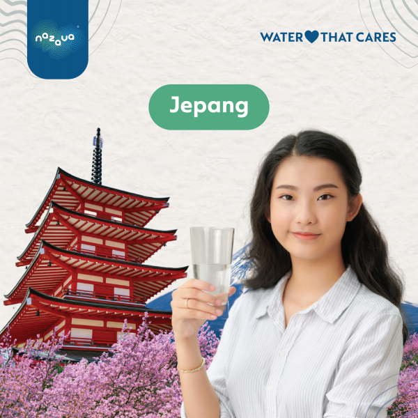 Minum air keran di Jepang